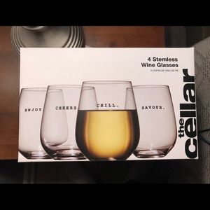 The Cellar Stemless Wine Glasses